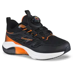 CROYDON - Tenis Running Furam Negro-Nar para Niño