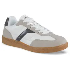 CROYDON - Tenis Casuales Ilor Beige-Gris para Hombre
