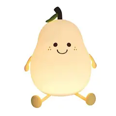 GENERICO - Luz Nocturna De Pera Para Decoración Lampara De Luz Nocturna