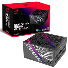 ASUS - Fuente De Poder Rog Strix 1000w 80+plus Platino