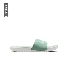 NIKE - Chancletas Kawa Slide Bgp Niños-Verde