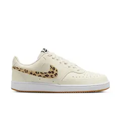 NIKE - Tenis W Court Vision Gfx Mujer-Beige
