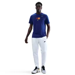NIKE - Camiseta Fcb M Nk Flag Tee Hombre-Azul