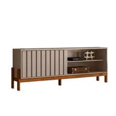 MULTIMUEBLES - RACK AURORA TV 75 GRIS CANELA