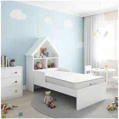 2020 HOME - Colchoneta 90 x 1,90 cm + Cama Infantil Ariel