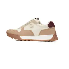 OCEAN PACIFIC - Tenis para Mujer OP Casuales Beige