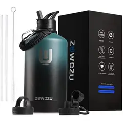 GENERAL - Botella Termica Zuwozu 1 Galon Color Agua Marina