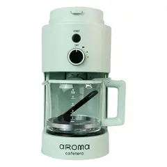 AROMA CAFETERO - Máquina de café tipo goteo con Molino Integrado CMH-9 Verde