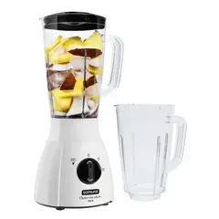 SAMURAI - Licuadora Optimix Plus + Vaso Blanco - Blanco