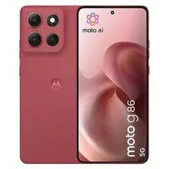 MOTOROLA - Celular Moto G86 5G 256GB 8GB RAM Ampliable a 16GB Rojo