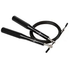 SPORT FITNESS - Lazo para Salto en Aluminio Negro