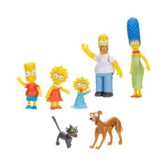 LOS SIMPSONS - Pack x 7 Figuras 2.5" Coleccionables