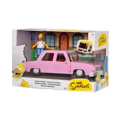 LOS SIMPSONS - Set Coleccionable Homero 2.5" con Vehículo a Escala