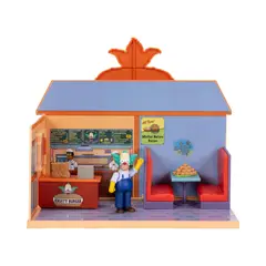LOS SIMPSONS - Playset Restaurante Krusty Burger Coleccionable a Escala