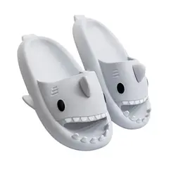 NACIONAL - Pantuflas Goma EVA Unisex Diseño Tiburón con Suela Antideslizante Confort