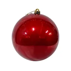 GENERICO - Bola 20 Cms Navidad Brillante Perlada
