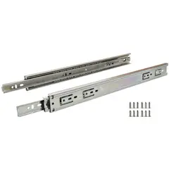 GENERICO - Corredera Para Cajón - Riel Pesado 45 Cm