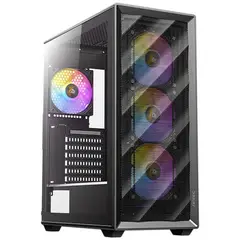 ANTEC - CAJA AX85 ATX - Vidrio Templado + 4 Fan ARGB