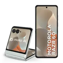 MOTOROLA - Celular Moto RAZR 60 5G 512GB 12GB RAM Ampliable a 24GB Blanco
