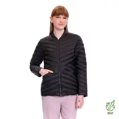 TOTTO - Chaqueta Acolchada Plegable Rpet Owens Negro Mujer