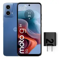 MOTOROLA - Celular G34 5G 256GB 8Ram Azul