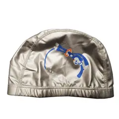 GENERICO - Gorro De Natación De Niños Niñas Poliester Tela Siliconada - Mico