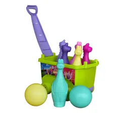 BOY TOYS - Juego de Bolos Sobre Ruedas Niña