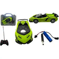 MAZUGI - Carro Deportivo Pila Recargable A Control Remoto De Plástico