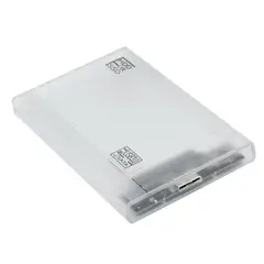 GENERICO - Caja Externa Transparente Disco Duro Y SSD 2.5'' USB 3.0 / 2.0
