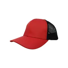 VELBROS - Gorra Malla Camionero Deportiva Beisbol Cachucha Trucker Cap - Rojo
