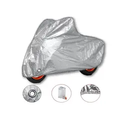 LAVEF - Pijama para Moto Metalizada 90% Impermeable con Protección Solar-METALIZADA-M