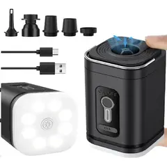 GENERICO - Bomba Aire Eléctrica Compresor Inalámbrico Al Vacío Portátil