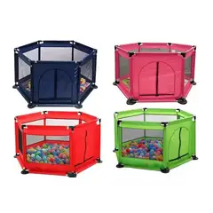 GENERICO - Corral Infantil Parque Bebes Piscina Pelotas Juego Plegable