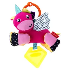 INFANTINO - Juguete Bebé Mordedor Estimulación Unicornio Texturas