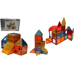 MAZUGI - Bloques Magnéticos Set Construcción Imanes Educativos 26 Pcs