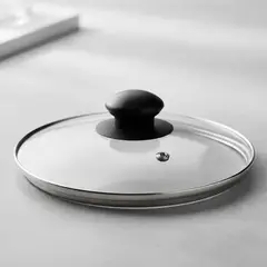 IMUSA - Tapa Vidrio Templado Para Olla Sartén 16 Cm Multiusos Repuesto