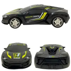 GENERICO - Carro Control Forma Timon Recargable Racing Juguete Niños