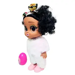 GENERICO - Muñeca Bebe Pijama Peluche Fashion + Mascota Juguete