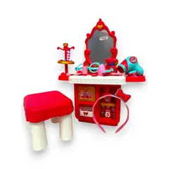 KIDSHOP - Tocador Infantil Niñas Luz Sonido Espejo Accesorios AMANDA-1