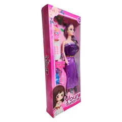 GENERICO - Muñeca Con Vestidos + Telefono De Juguete Niñas Interactivo