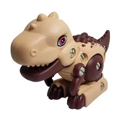GENERICO - Figura Dinosaurio Rex Armable + Destornillador De Juguete