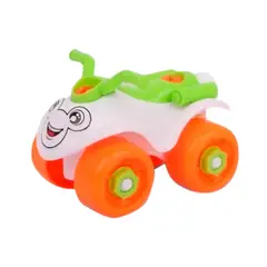 GENERICO - Cuatrimoto Figura Armable + Destornillador Juguete