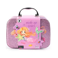 GENERICO - Maleta Kit Sirena De Maquillaje Para Niñas Juguete Esmaltes
