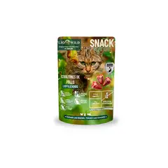 GENERICO - Snacks para gatos liofilizado corazones de pollo
