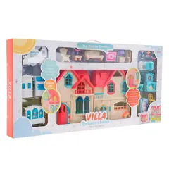 GENERICO - Casa Castillo Muñecas Muebles Interactiva Juguete Niñas