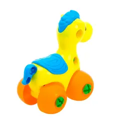 GENERICO - Carro Caballo Figura Armable + Destornillador Juguete