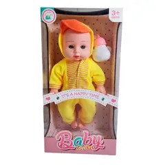 GENERICO - Muñeco Bebe Con Pijama De Animal + Tetero Juguete Niña