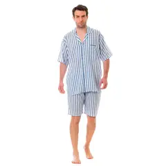 CLONHADAS - Pijama completa con pantalón hombre Manga corta ANDY
