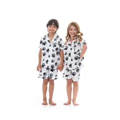 CLONHADAS - Pijama completa con pantalón niños Manga corta TOMMY
