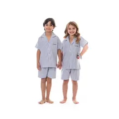 CLONHADAS - Pijama completa con pantalón niños Manga corta TOMMY